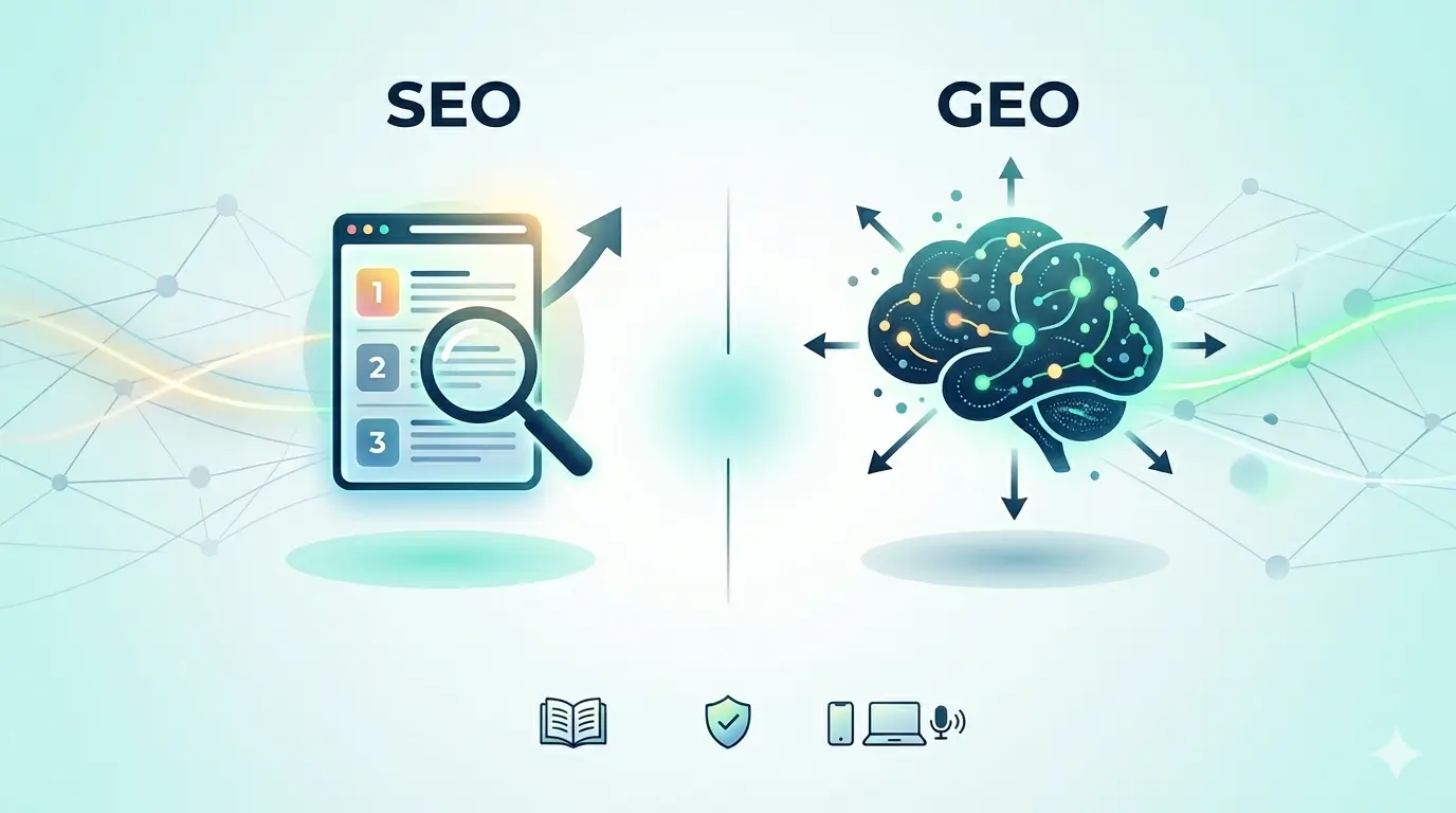 SEO e GEO: duas práticas distintas para um mundo digital em evolução